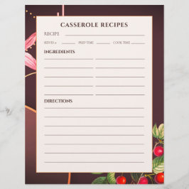 Casserole-Rezepte | Botanische Kirschen aus Burgun