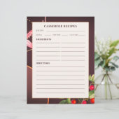 Casserole-Rezepte | Botanische Kirschen aus Burgun (Stehend Vorderseite)