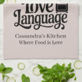 Casseroles sind meine Liebe, die Sprache des benut Geschirrtuch (Gefaltet)