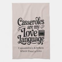 Casseroles sind meine Liebe, die Sprache des benut