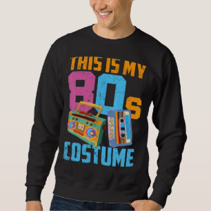 Cassette 80er Music 80er Costume Party Achtzig Sweatshirt