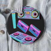 CASSETTE , AUDIO STYLE-VORLAGENSCHALTFLÄCHE BUTTON (Beispiel)