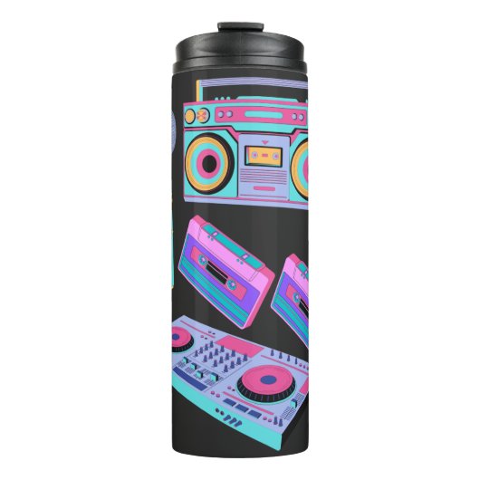 CASSETTE , AUDIOSTISCHE VORLAGE THERMOSBECHER (Vorderseite)