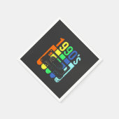 Cassette aus den 1990ern serviette (Ecke)