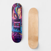 Cassette Meltdown - Retro Vibes Edition 2 Skateboard (Vorderseite)