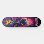 Cassette Meltdown - Retro Vibes Edition 3 Skateboard (Horizontal)