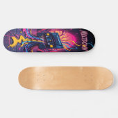 Cassette Meltdown - Retro Vibes Edition 3 Skateboard (Horizontal)