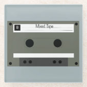 Cassette, Mixed Tape Glasuntersetzer (Vorderseite)