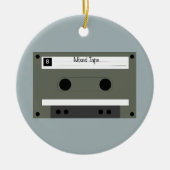 Cassette, Mixed Tape Keramik Ornament (Vorne)