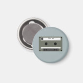 Cassette, Mixed Tape Magnet (Vorderseite/Rückseite)