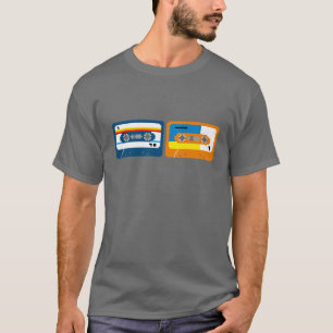 Cassette-T-Shirt-Mischen von Bändern T-Shirt
