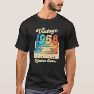 Cassette Tape 1966 56th Limited Edition 56 Year Ol T-Shirt