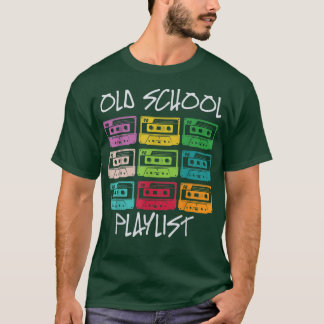 Cassette Tape 1990s Music Cool Retro 90s Old Schoo T-Shirt