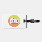 Cassette Tape Icon Vintage 80s 90s Style Music Gepäckanhänger (Rückseite horizontal)