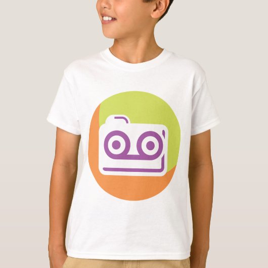 Cassette Tape Icon Vintage 80s 90s Style Music T-Shirt (Vorderseite)