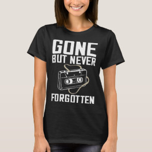 Cassette Tape Music Player Recorder Mix Audio Coll T-Shirt