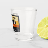 Cassette Tape Retro Geburtstagsparty Schnapsglas (Rechts)