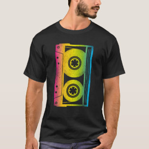 Cassette Tape Shirt 80er 90s Vintag Retro Funny Ha