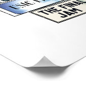 Cassette Tapes Jonas Brother Poster (Ecke)