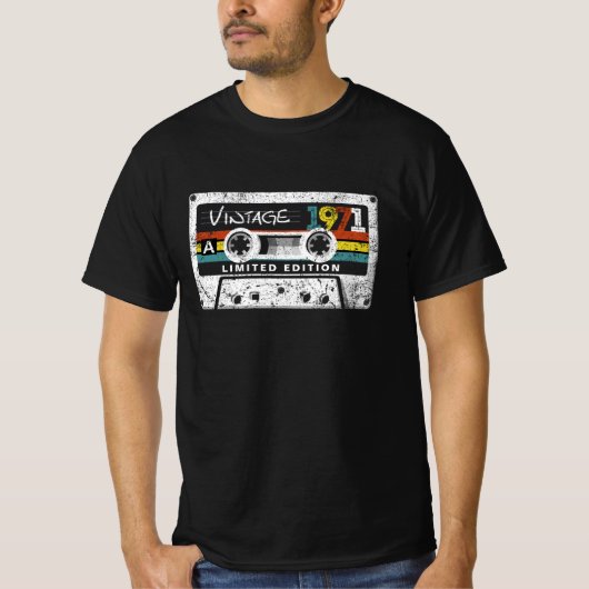 Cassette Vintag 1971 Limited Edition T-Shirt (Vorderseite)