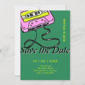 Cassette wedding  save the date (Vorderseite)