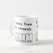 Cassi Periodenname Tasse (Vorderseite Links)