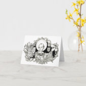 Cassian of Imola Notecard Karte (Gelbe Blume)