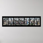 CASSIDY Alphabet Letter Name Art Poster (Vorne)