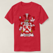 Cassidy Coat of Arms Family Crest T-Shirt (Design vorne)