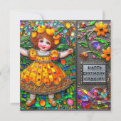 CASSIDY ~ Happy Birthday ~ Blume ~ (Vorderseite)