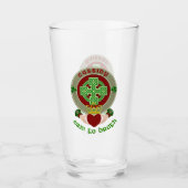 Cassidy/O'Cassidy Celtic Cross Ber Glass Glas (Vorderseite)