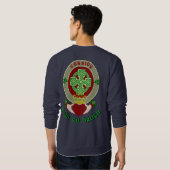 Cassidy/O'Cassidy Celtic Cross w/Claddagh Sweatshirt (Schwarz voll)