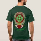 Cassidy/O'Cassidy Celtic Cross w/Claddagh T-Shirt (Rückseite)