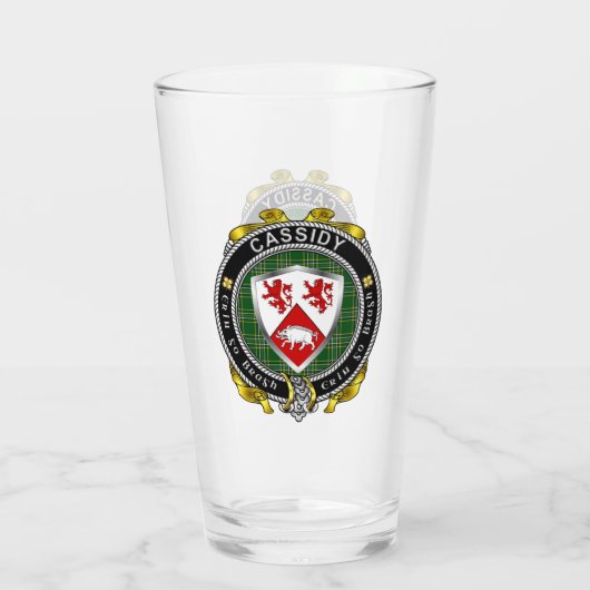 Cassidy/O'Cassidy Irish Beer Glass Glas (Rückseite)