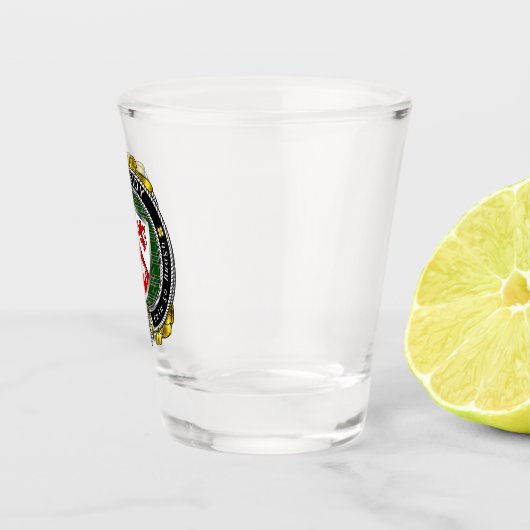 Cassidy/O'Cassidy Irish Shield Schnapsglas (Rechts)