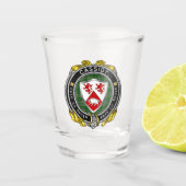 Cassidy/O'Cassidy Irish Shield Schnapsglas (Vorderseite)
