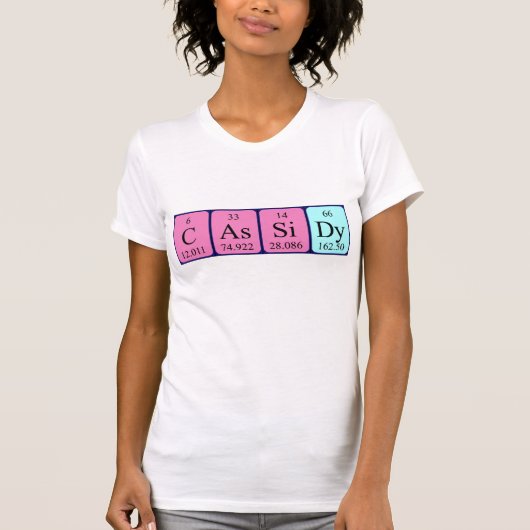 Cassidy Periodenname Shirt (Vorderseite)