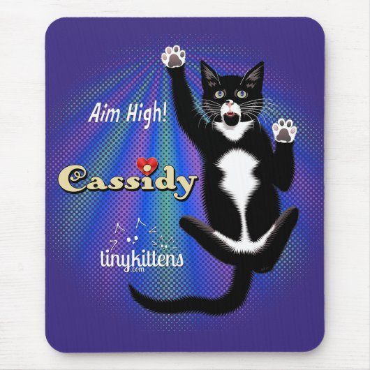 Cassidy TinyKittens Mousepad (Vorne)