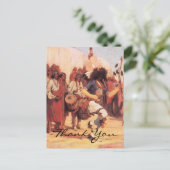 Cassidy's Buffalo-Tanz Postkarte (Stehend Vorderseite)