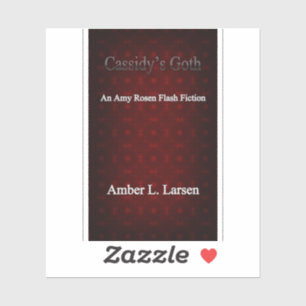 Cassidys Gothic-Buchcover-Aufkleber Aufkleber