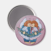 Cassie und Clarissa Twins Angel Magnet (Vorderseite/Rückseite)