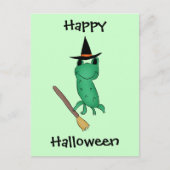 Cassie's Halloween Frog Postkarte (Vorderseite)