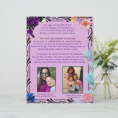 Cassie's Widmung personalisiertes Papier (Stehend Vorderseite)