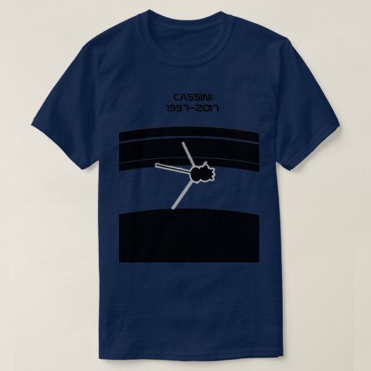 Cassini Grand Finale T-Shirt (Design vorne)