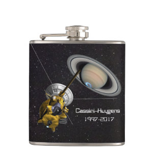Cassini Huygens Mission zum Saturn Flachmann