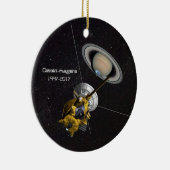 Cassini Huygens Mission zum Saturn Keramikornament (Rechts)
