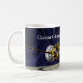 Cassini Huygens Saturn Mission Spacecraft Kaffeetasse (Links)