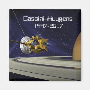 Cassini Huygens Saturn Mission Spacecraft Magnet