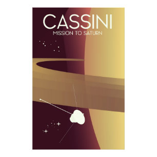 Cassini-Mission zum Saturn Fotodruck