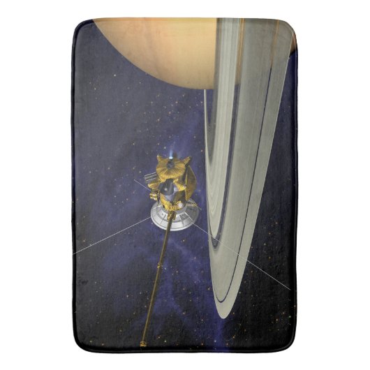 Cassini Saturn Orbit Insertion Badematte (Vorderseite Vertikal)